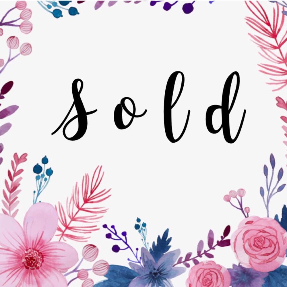 🌺 SOLD BEYOND THIS POINT! 🌺